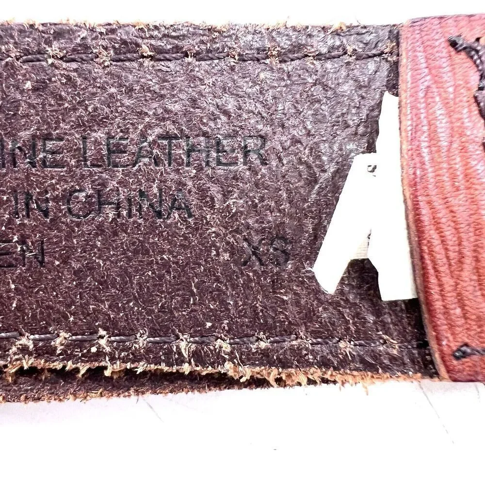 Vintage GAP Brown Leather 1.25